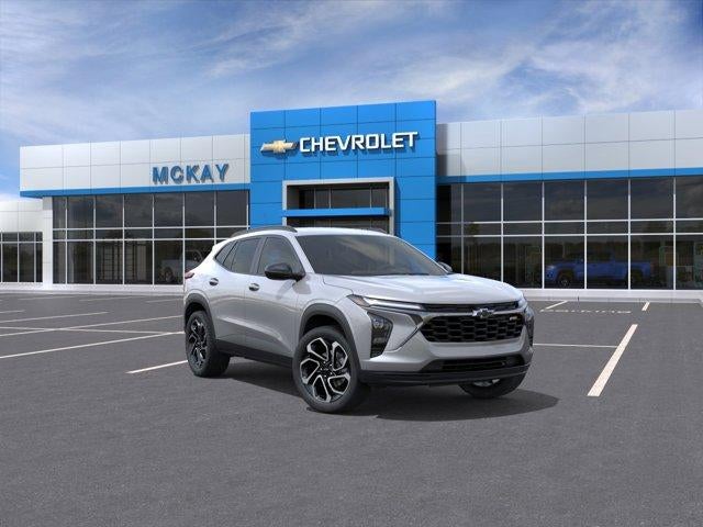 2026 Chevrolet Trax 2RS in Sterling Gray Metallic — front three-quarter view